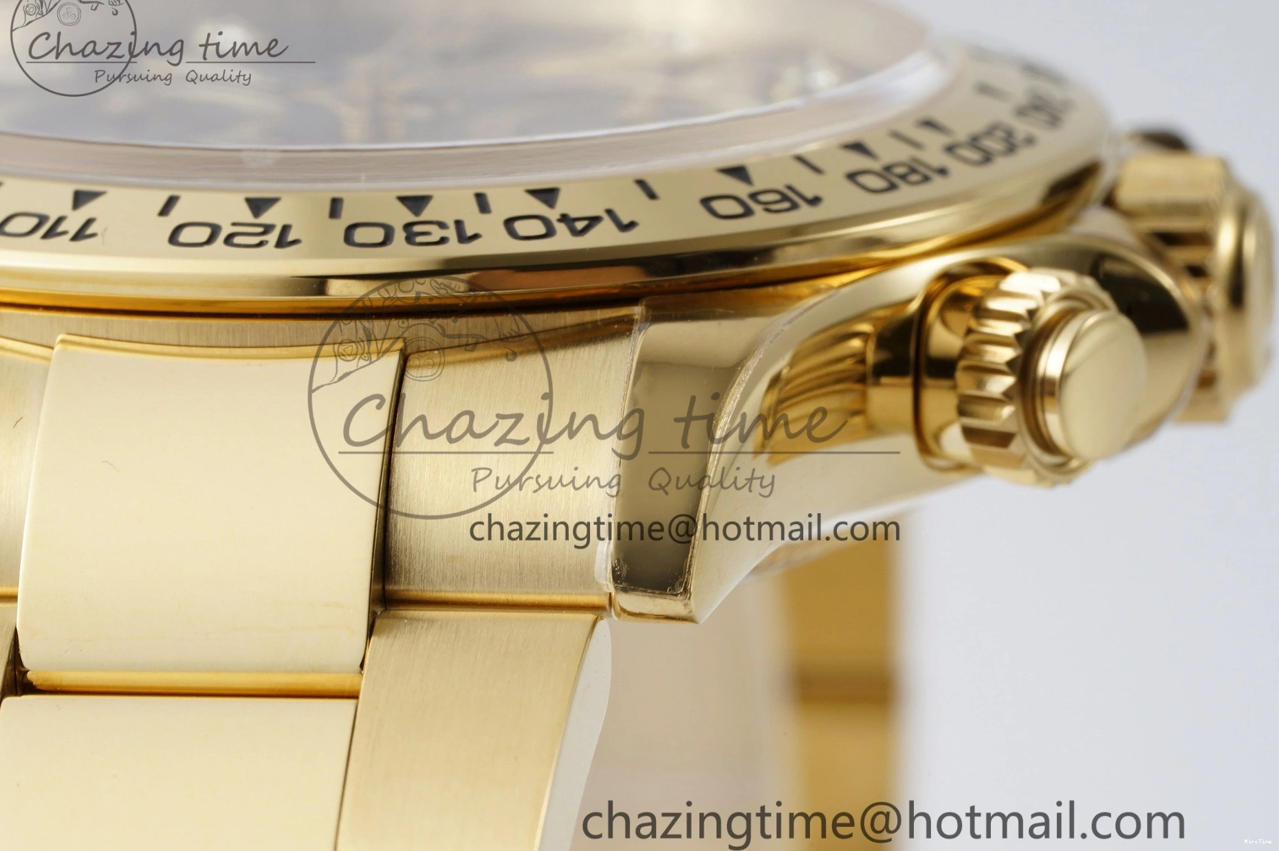 MiroTime 0228 Daytona 116508 BTF 1:1 Best Edition Black Diamonds Dial on YG Bracelet SA Sporty 2151